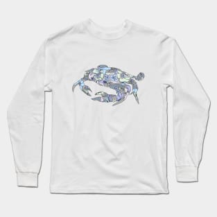 Cancer Zodiac Astrological Sign Long Sleeve T-Shirt